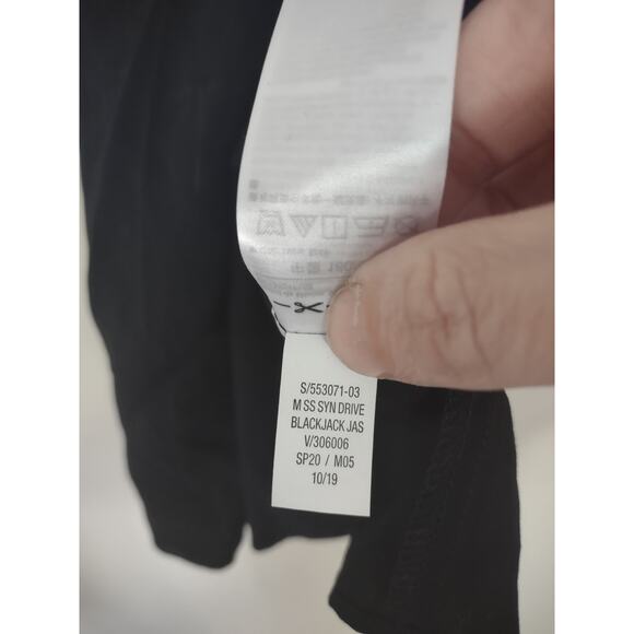 Old Navy Flutter Sleeve Blouse Black Small Lightweight Classic Business Causal - Picture 6 of 7